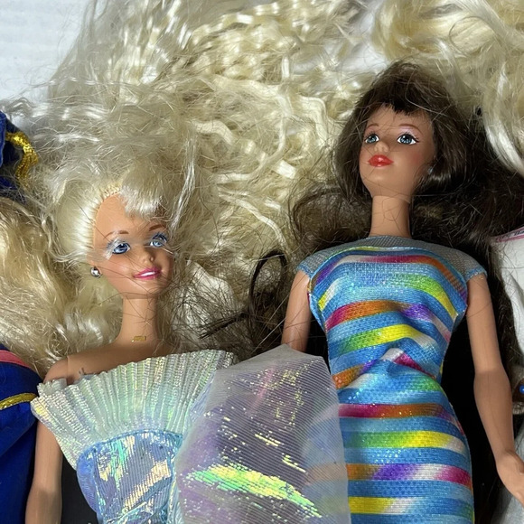 Vintage Barbie Doll Lot. Lot Of 4 Dolls W/ Outfits Class Of 96, Bubble Angel, Dr - Picture 3 of 12